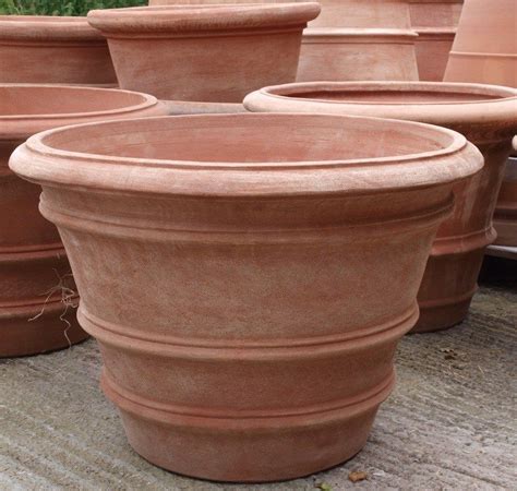 extra large terracotta planters|60cm terracotta plant pots.